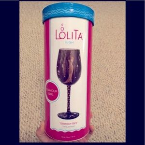 Lolita Designer Wine Glass